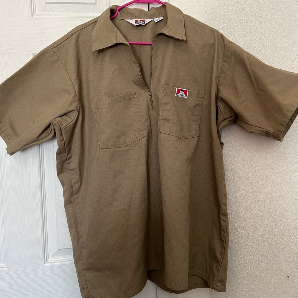BEN DAVIS MENS  XL SIZE WORK SHIRT